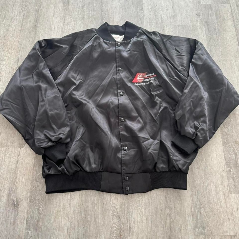Vintage Microsystems Technology Computer Jacket B… - image 1